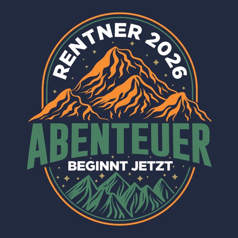 Rentner 2026 Abenteuer beginnt jetzt Geschenk 