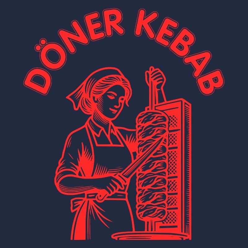 Döner kebab frau