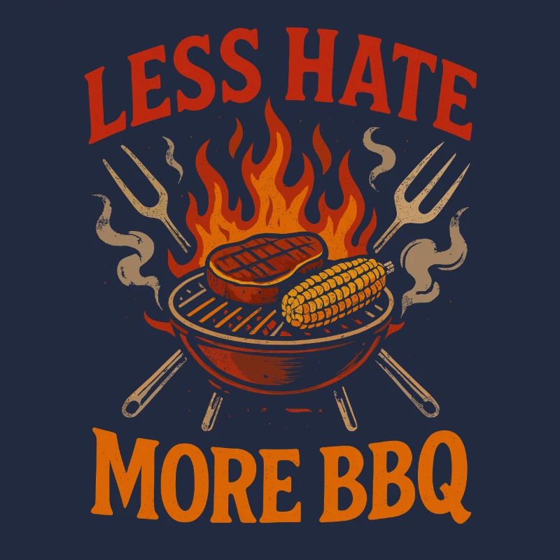 Less hate, more BBQ