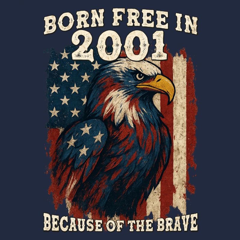 Né libre en 2001 - 24 ans de liberté parce que