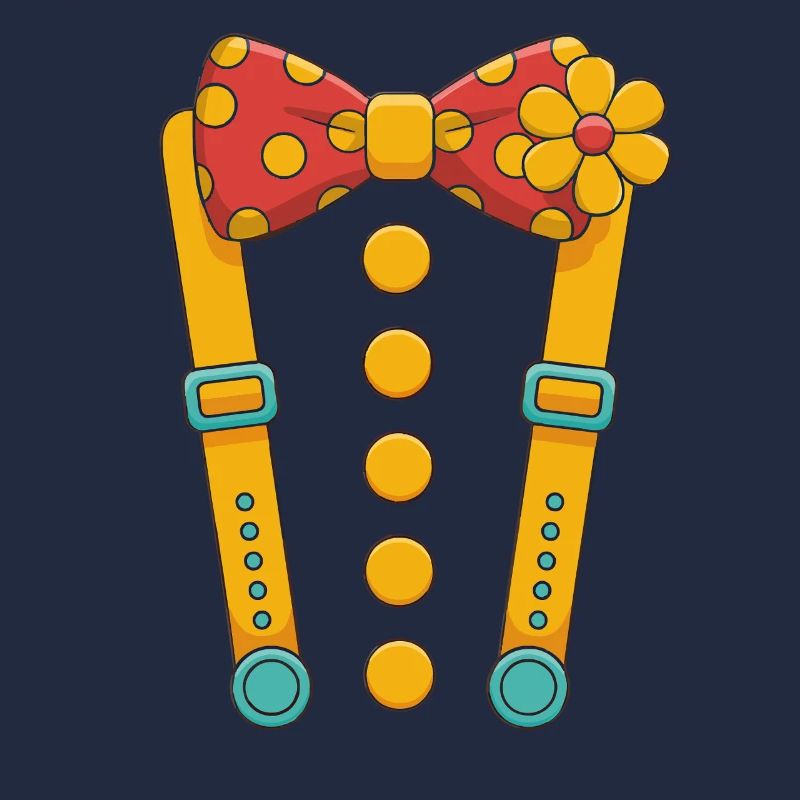 Funny Clown Costume Design