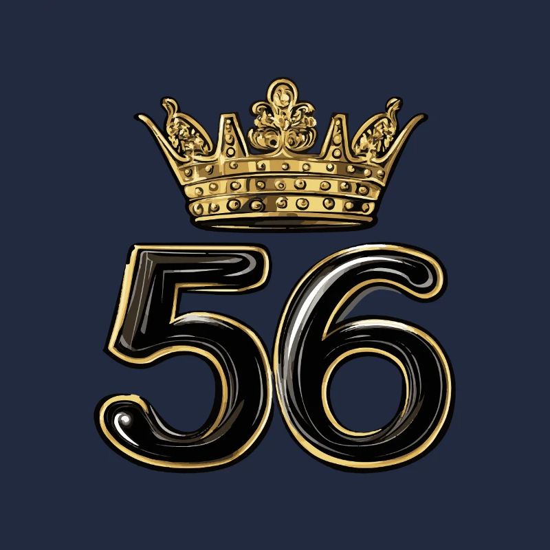 56 Zahl Krone