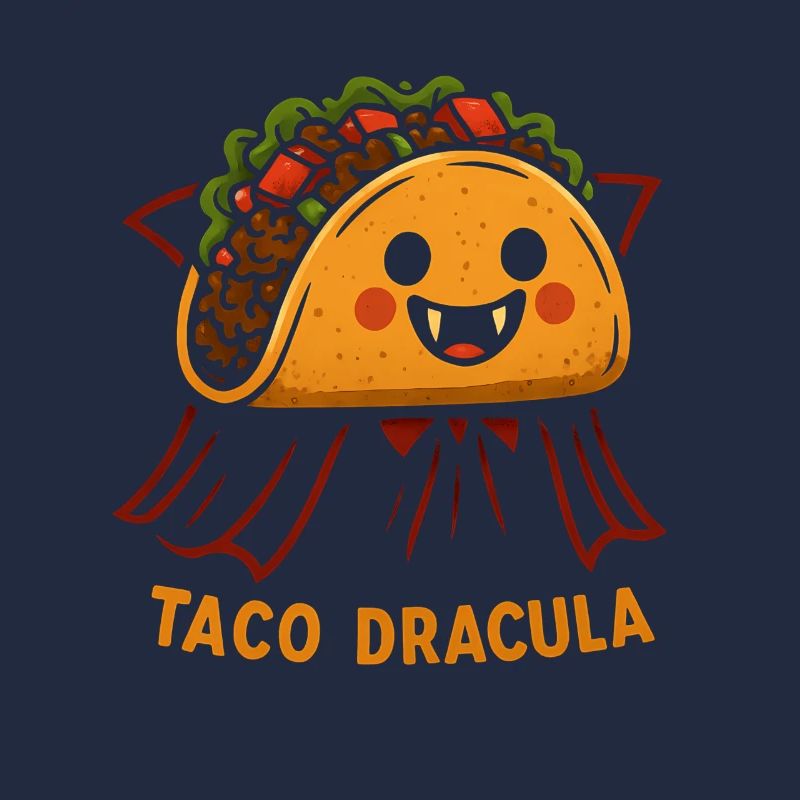 Taco Dracula Maskottchen