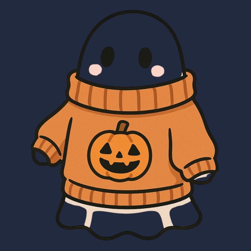 Kürbis Pullover Geist