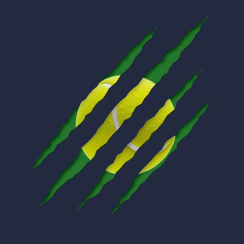 Balle de tennis Scratch Pattern