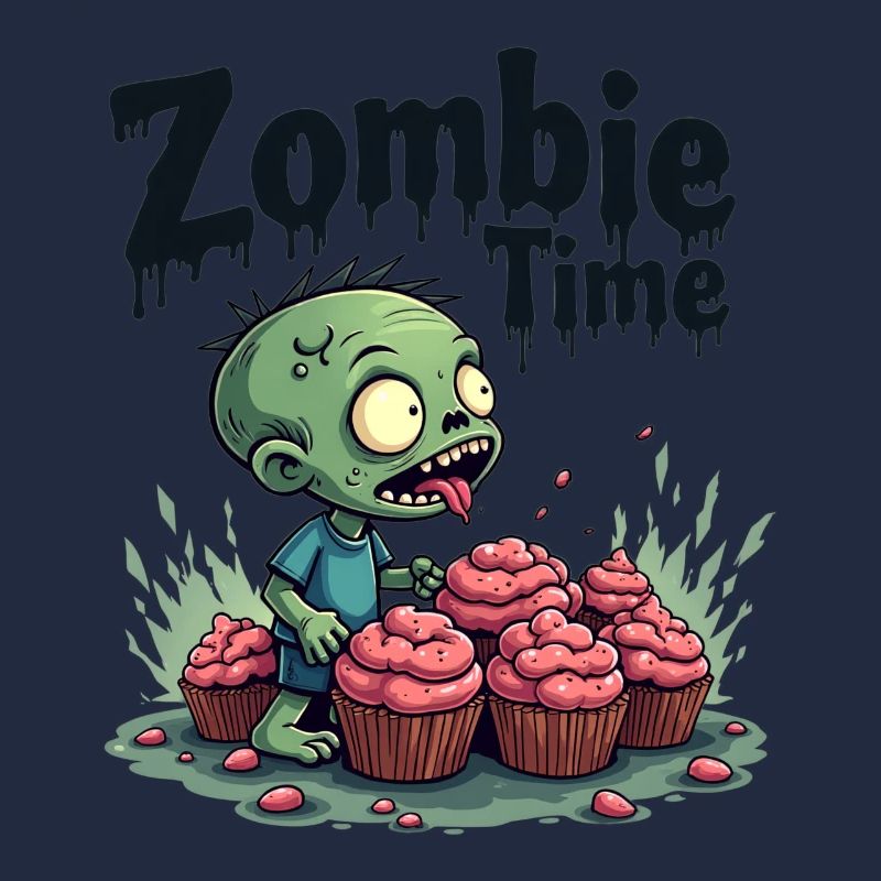 Bande dessinée Zombie Time Cupcake