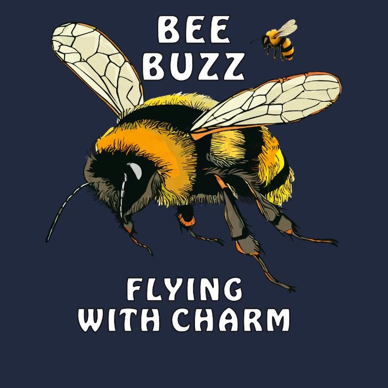 BUMBLEBEES BEE BUZZ FLYING WITH CHARM