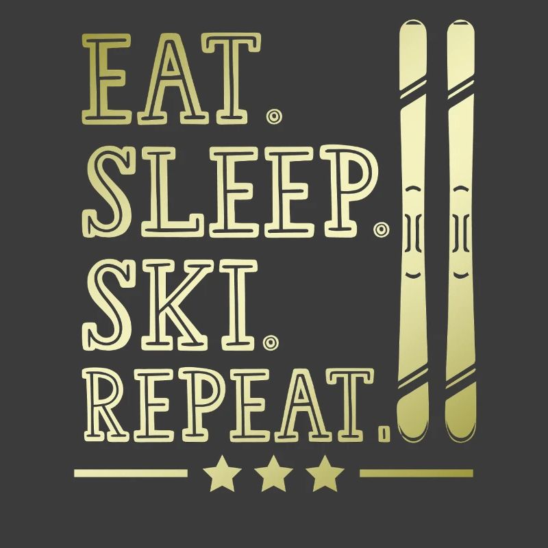 Manger dormir Ski Répéter