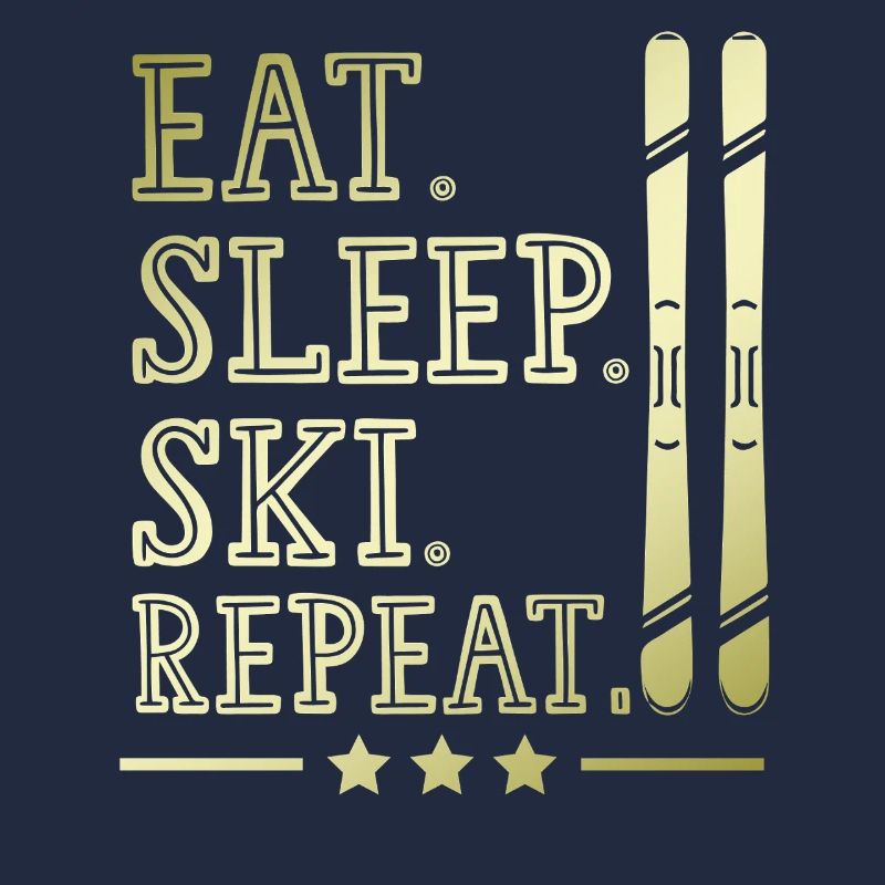 Manger dormir Ski Répéter