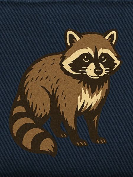 Raccoon Drawing