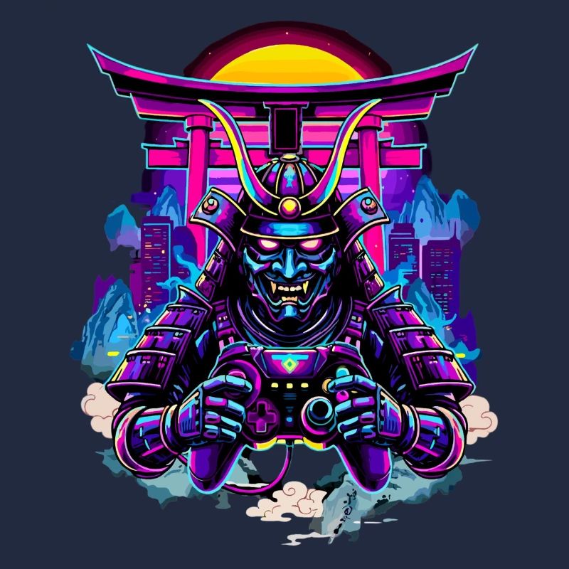 Samurai Mask gaming controller Sythwave gaming