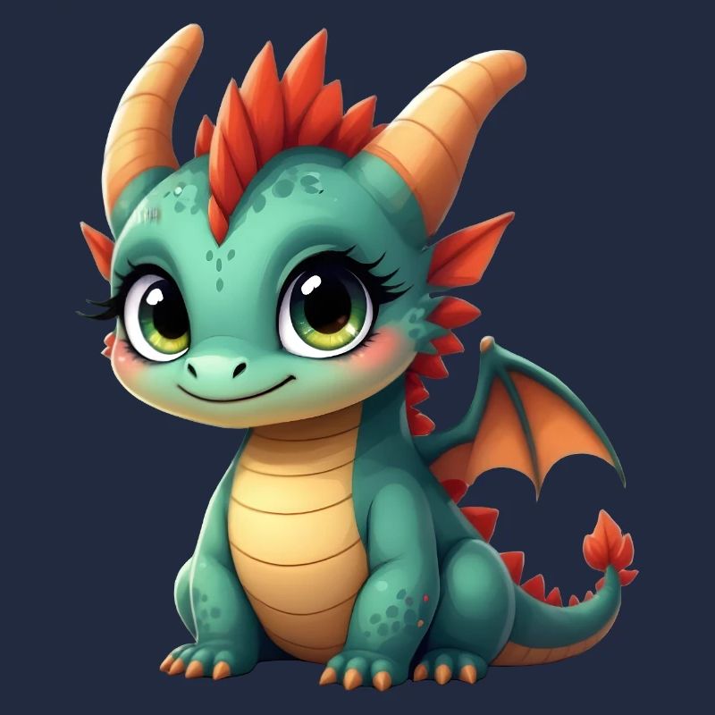 Niedlicher Babydrache