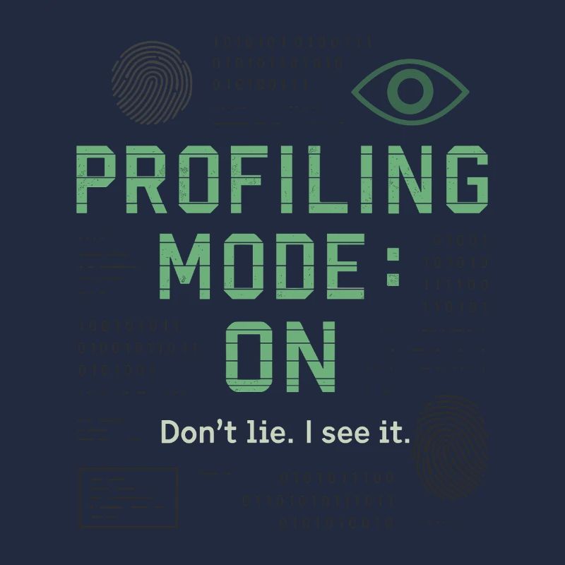 Profiling Mode: ON – True Crime & Mindhunter Shirt
