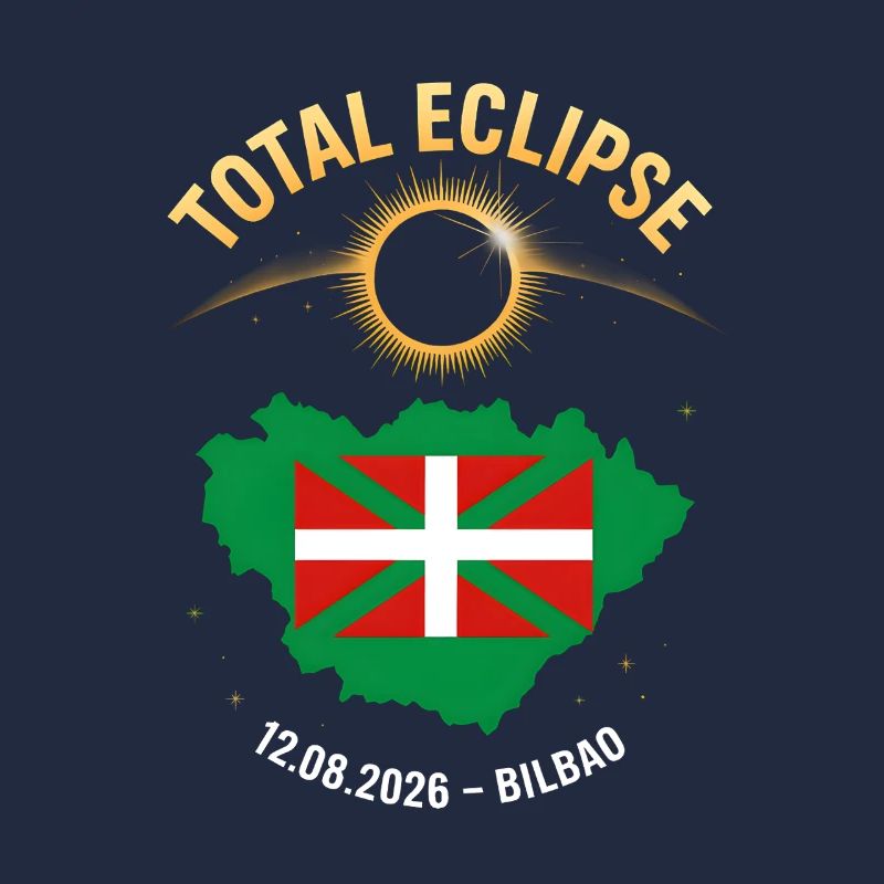 Total Solar Eclipse Bilbao 2026