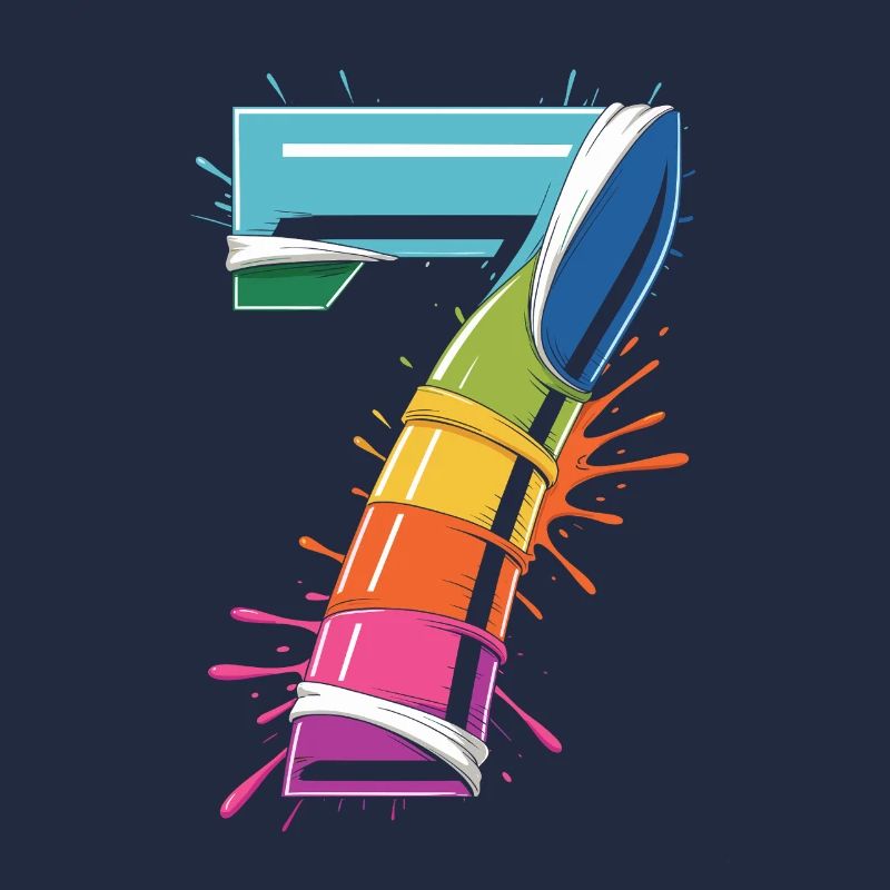 Rainbow7 Splash Design