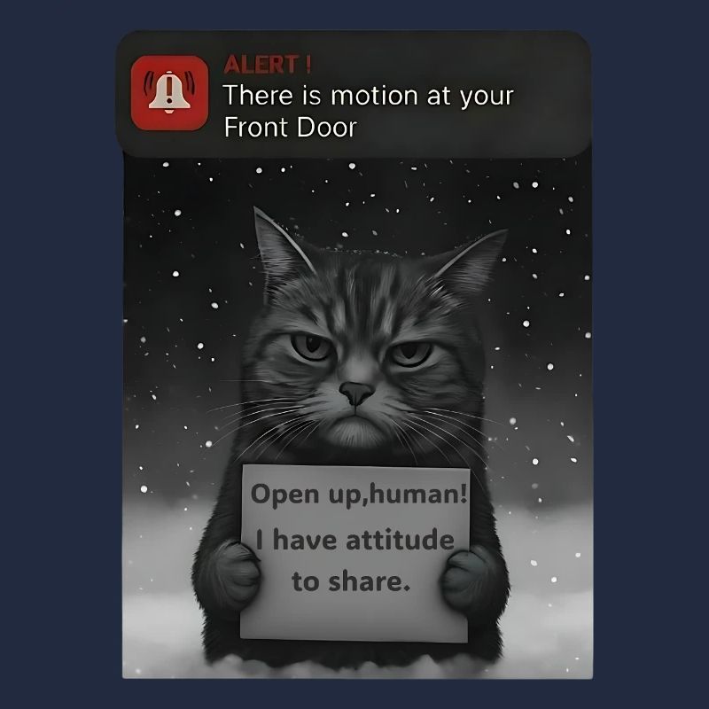Cat has a message for you - Funnier