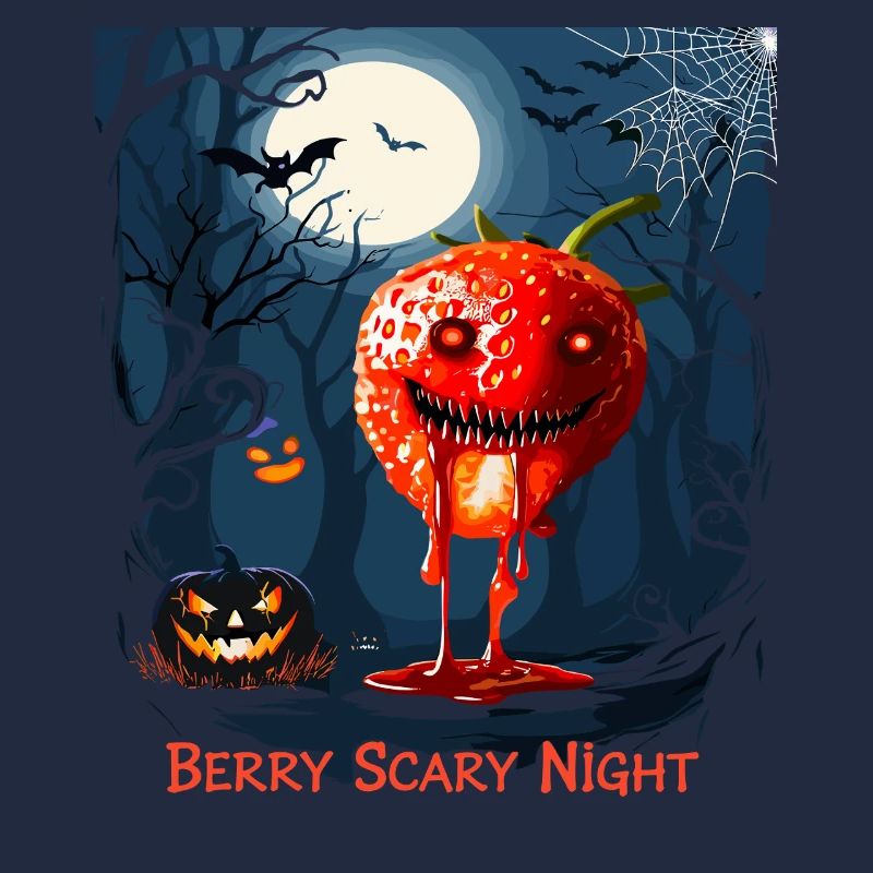 Halloween Zombie Erdbeere 