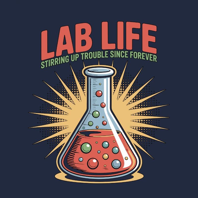 Lab Technician Lab Life Stirring Up Phlebotomist