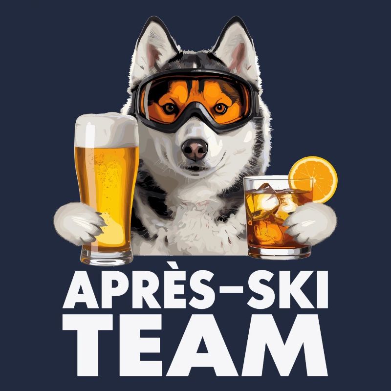 Après-ski Team Husky Graphique