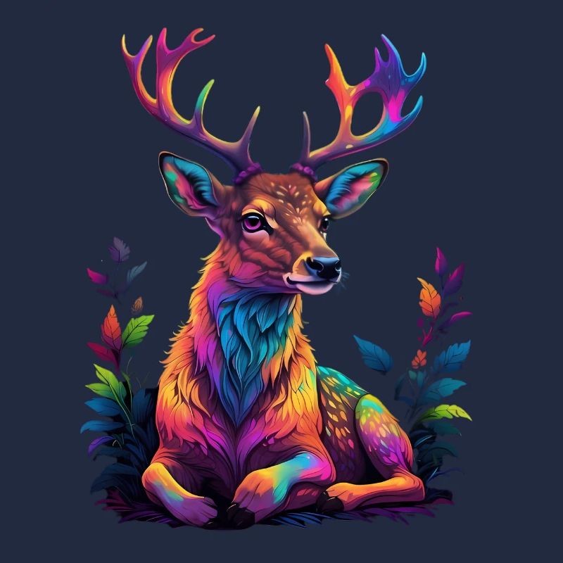 Dazzling Deer Portrait