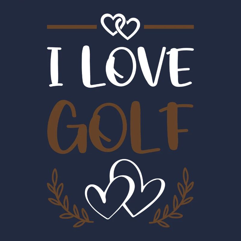 I Love Golf Motiv