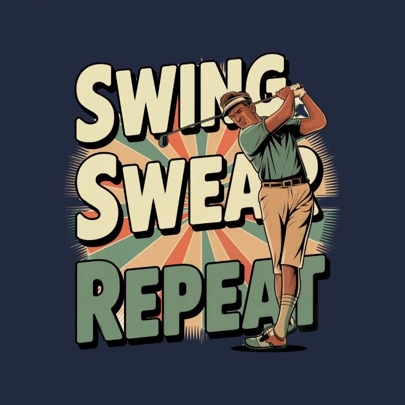 Golf Humor Retro