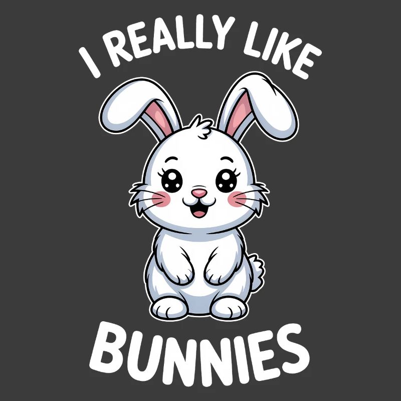 Bunny Saying Rabbit Funny Bunny Gift