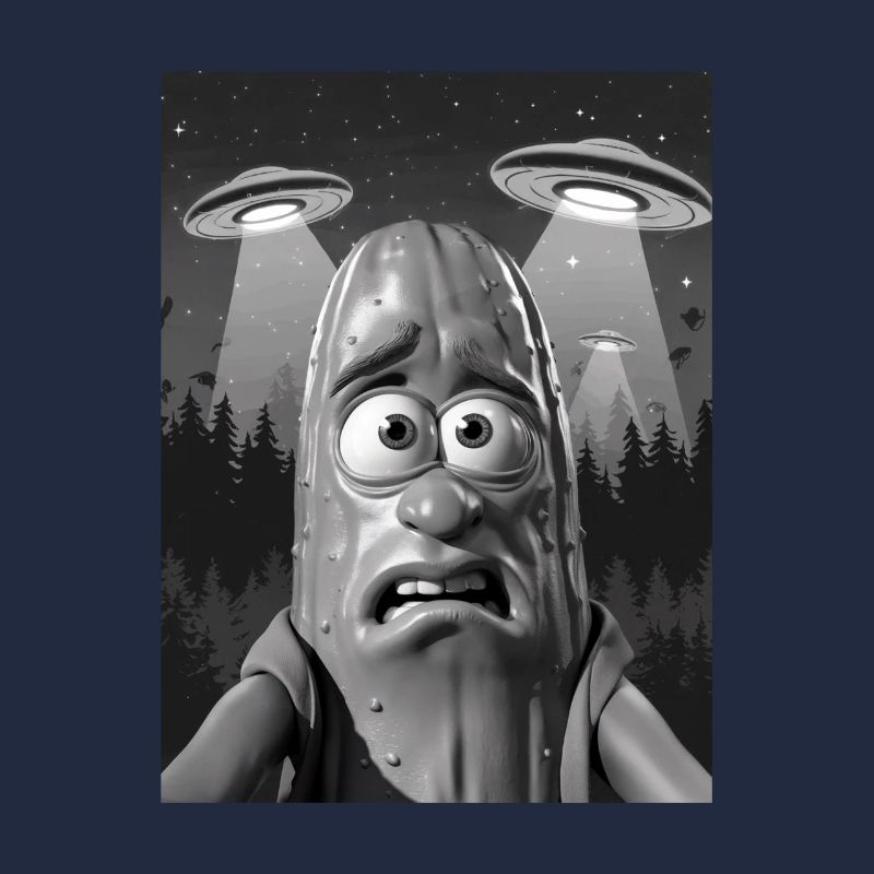 Gurkenmonster im UFO-Nebel