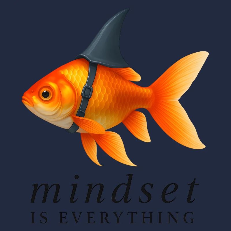 Mindset ist alles Goldfisch, Motivierend
