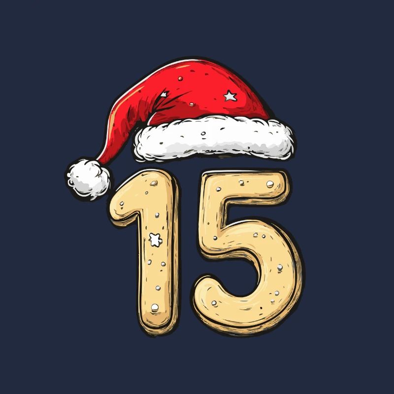 15 Numéro Biscuit Noël