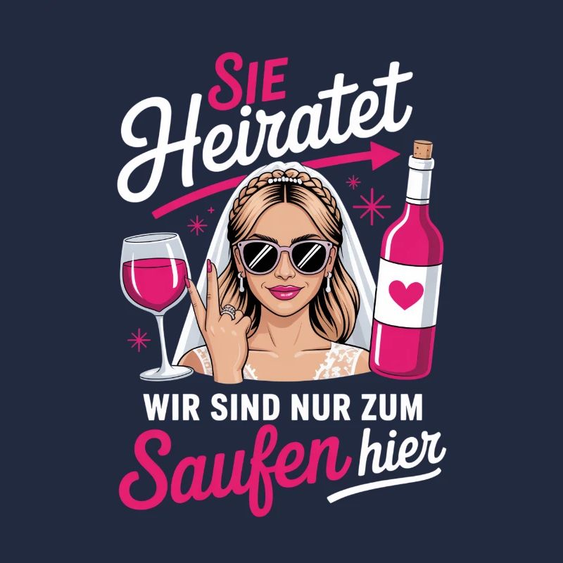Brides drinking team JGA Junggesellinnenabschied