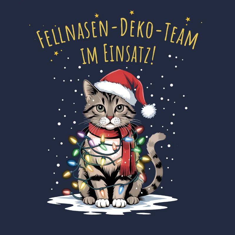 Fellnasen-Deko-Team im Einsatz!