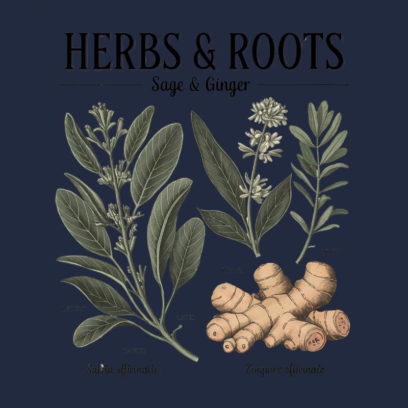 Herbs & Roots – Sage & Ginger