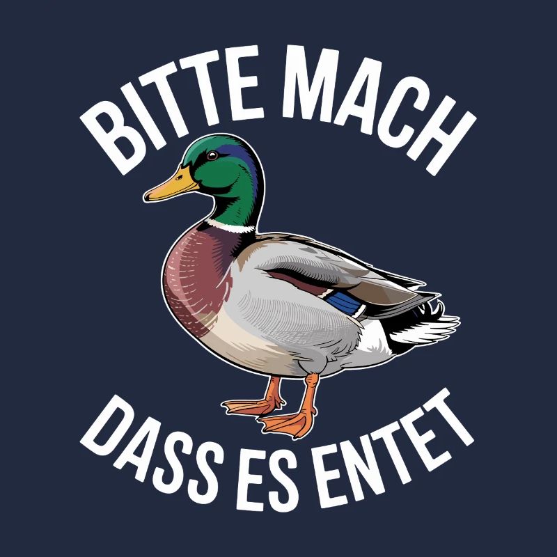 Canard s’il vous plaît Make It Duck en disant des canards drôles