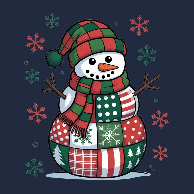Snowman Patchwork