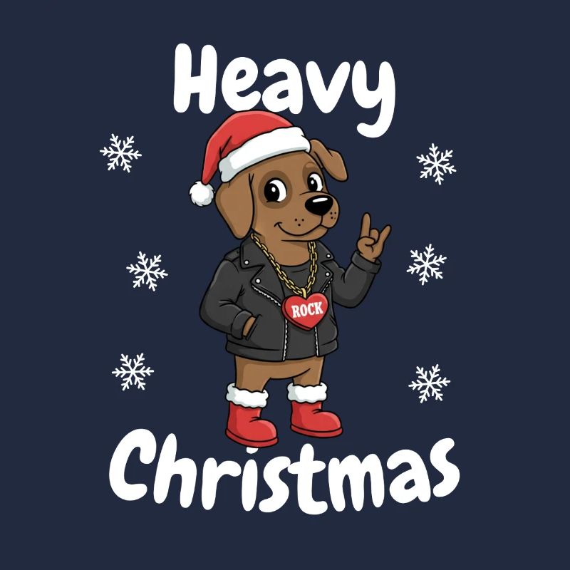 Jupe de chien de Noël lourd