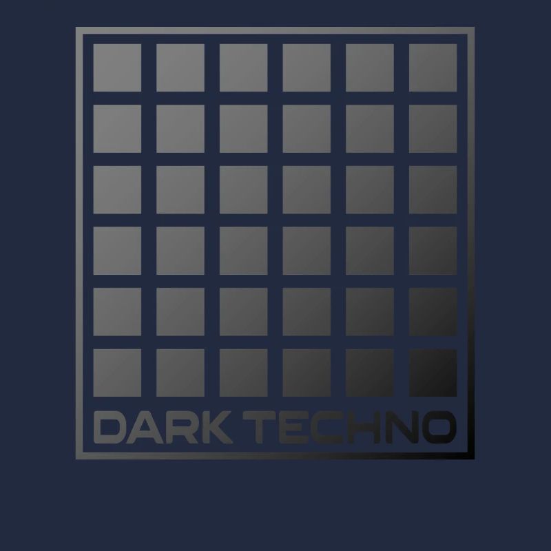 Dunkles Techno-Raster