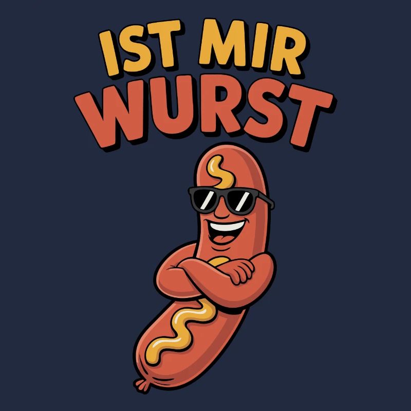 Ist mir Wurst – coole Wurst mit Spruch