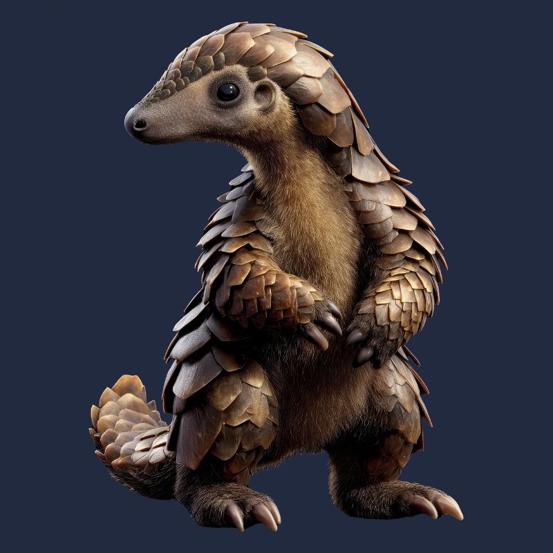 Pangolin Pangolin Pine Cone Pangolins