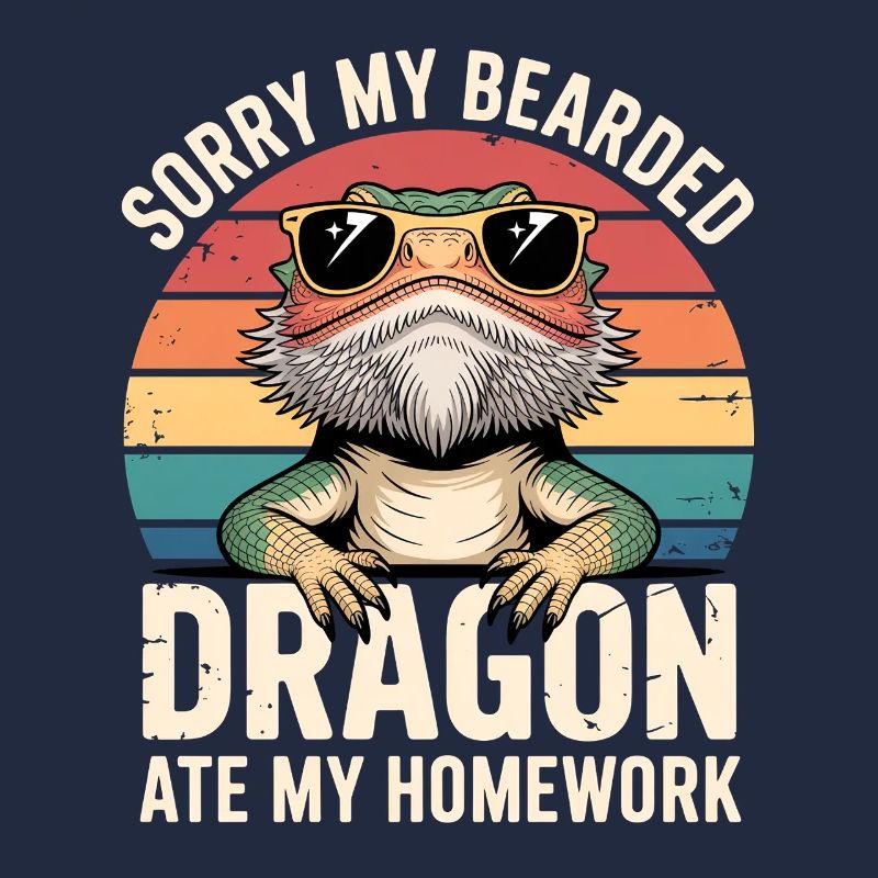Bearded Dragon Reptile Ate My Homework