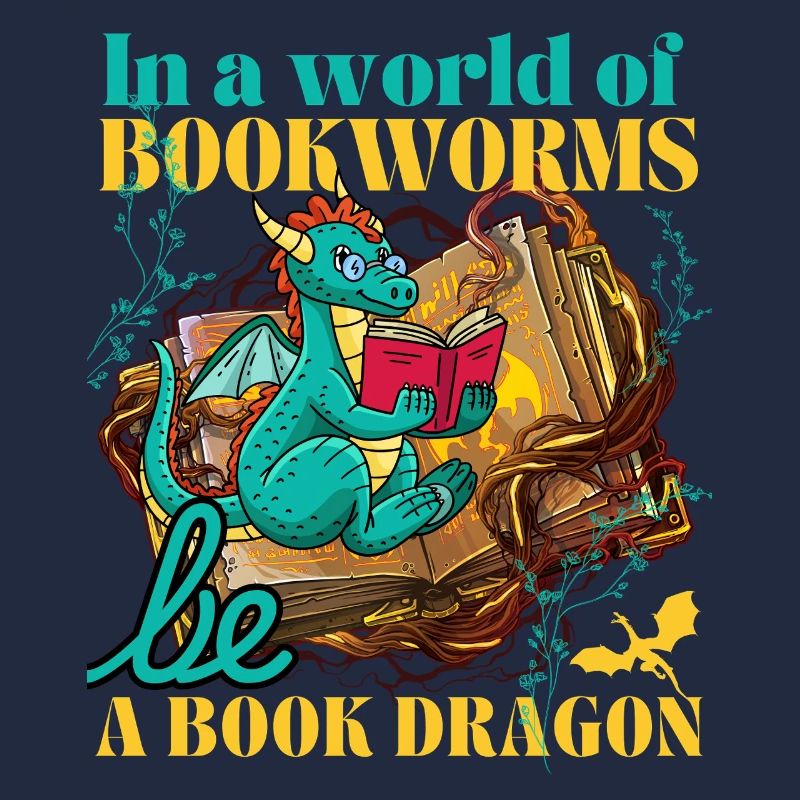 In einer Welt voller Bücherwarms sei ein Drache