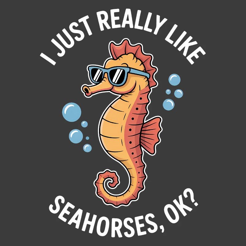 Hippocampe qui dit un drôle d’hippocampe Cadeau