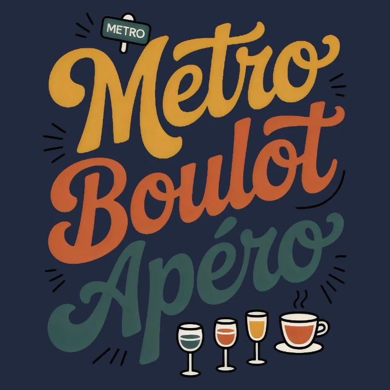 Metro Work Aperitif Humor Routine Arbeitsabend