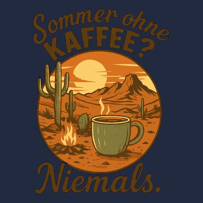 Sommer ohne Kaffee Niemals