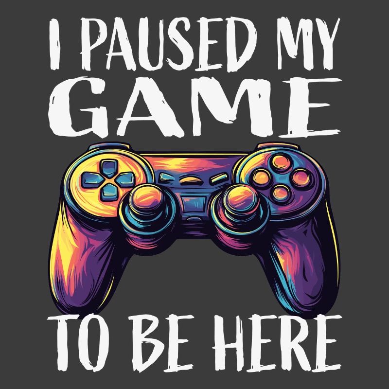 Spiel Pause Neon Controller