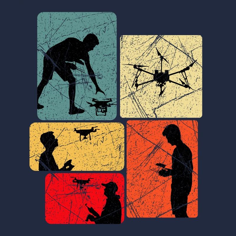 Drone Pilot Panels Art
