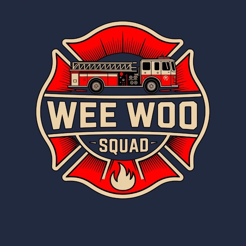 Wee Woo Squad Fire Truck Car Fun