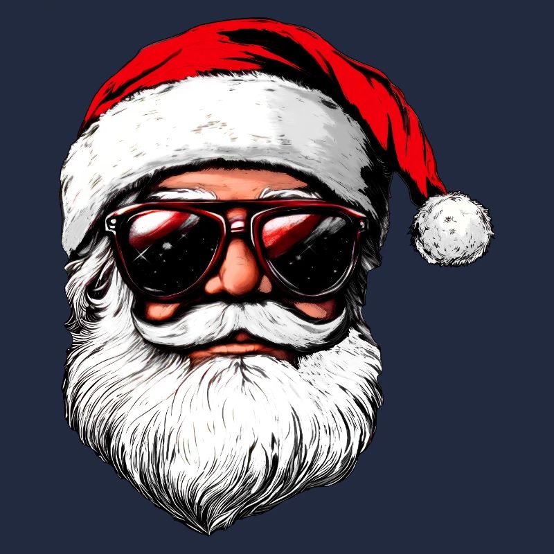 Cooler Weihnachtsmann