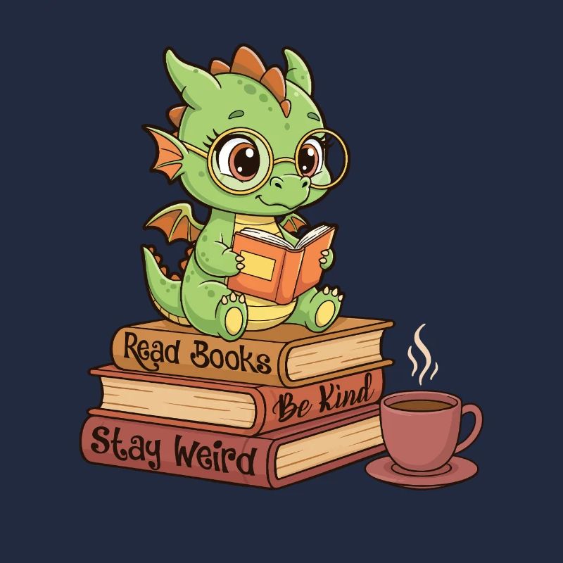 Read Books Be Kind Stay Weird Positive Reader Gift