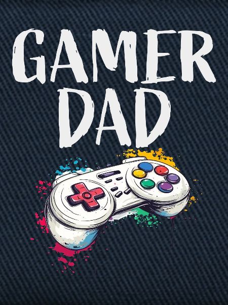 Gamer Dad Controller Kunst